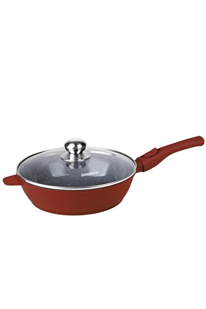 Heinner Aluminum Deep Frying Pan + Lid 26x7 Cm, Calabria, Cooking By HR-JLG-26T