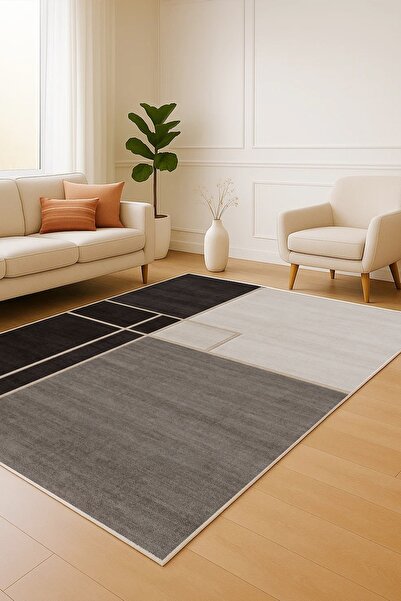 Olverno Home Makinede yıkanabilir kaymaz taban leke tutmaz dijital mutfak hal...