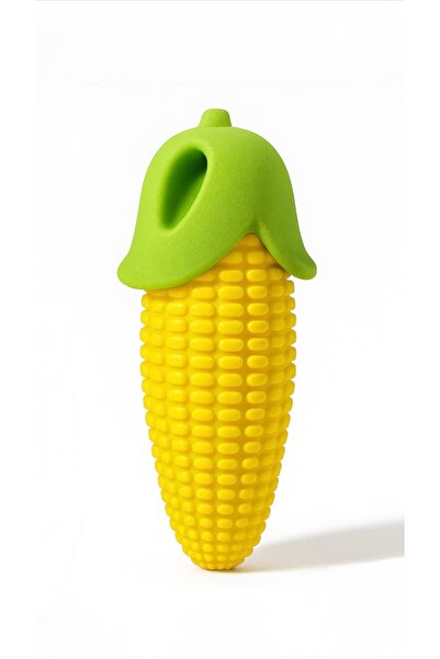 Papağanhane Sesli Mısır Şeklinde Köpek Oyuncağı – Dayanıklı, Diş Dostu, Güvenli İç Düdüklü Oyuncak