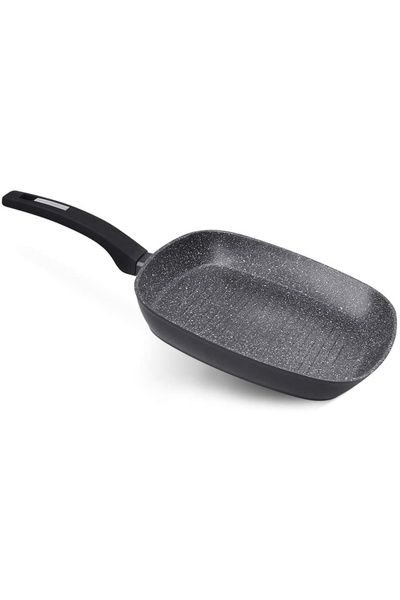 Carl Schmidt Sohn Мраморен тиган за скара, Marburg, 064501, 28x28x4см, черен