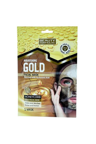 Generic Brand Beauty Formula Gold Honeycomb Nourishing Facial Mask 1Pk