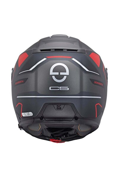 Schuberth C5 Omega Antrasit Çene Açılır Motosiklet Kaskı