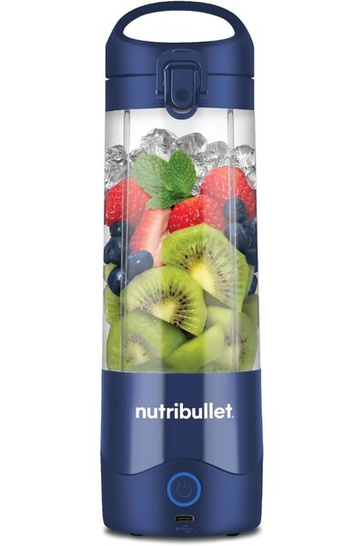 Nutribullet Portable Blender, 475 ml - Navy Blue