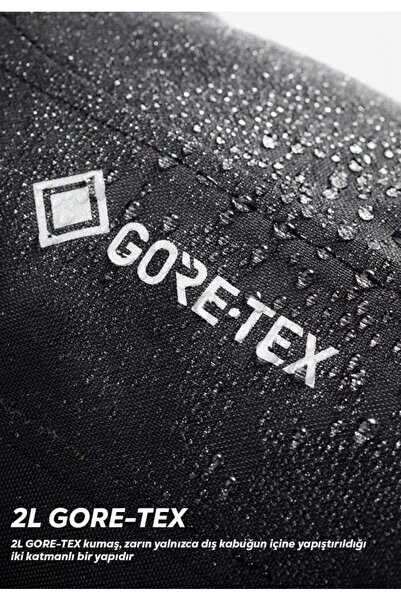 Revit REV'IT! Vertical Gore-tex Korumalı Motosiklet Montu Koyu Gri