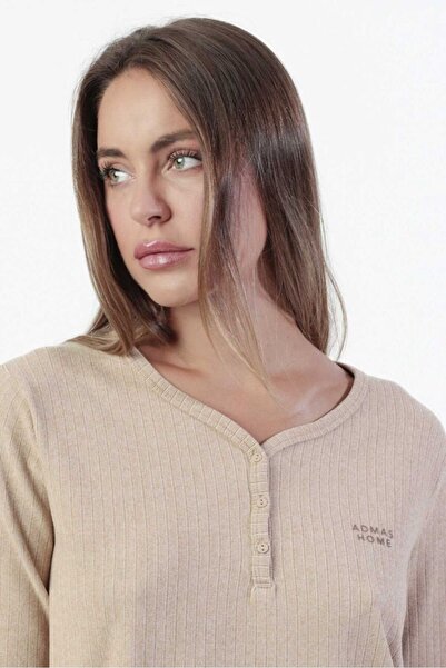 AYYILDIZ 63656 Camel Pijama Takımı