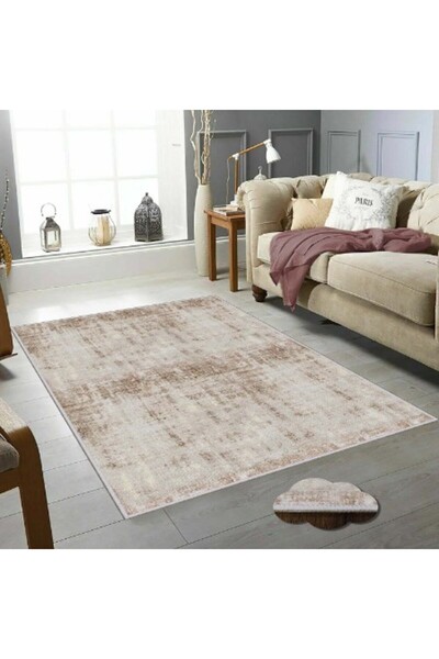 Oyo home Oyo Concept Rug, digital print with woven base, polyester, 100x200 cm Snow