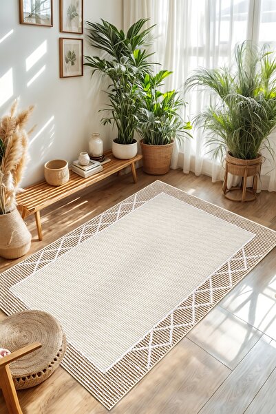 Olverno Home Makinede yıkanabilir kaymaz taban leke tutmaz dijital mutfak hal...