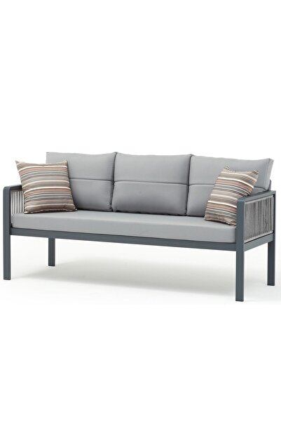 Erinöz Salerno Bahçe Balkon Üçlü Koltuk