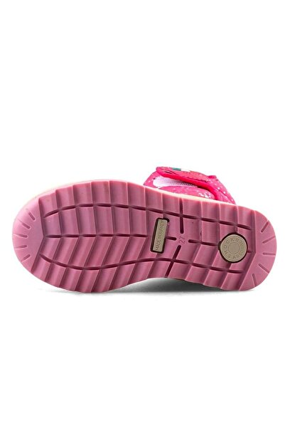 Tuğba Ortopedi 80 Girls' Preschool Fuchsia Furry Snow Boots