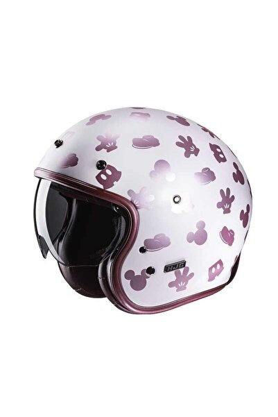 HJC V31 Açık Motosiklet Kaskı Disney Mickey MC8SF