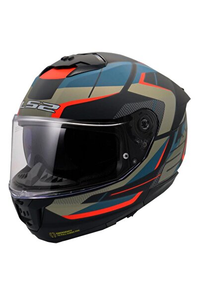 LS2 Stream 2 Güneş Visörlü Motosiklet Kaskı Road Mat