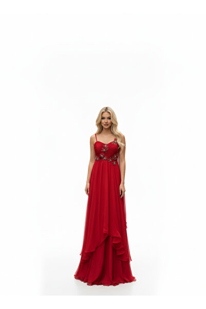 Katre CHIFFON EVENING DRESS