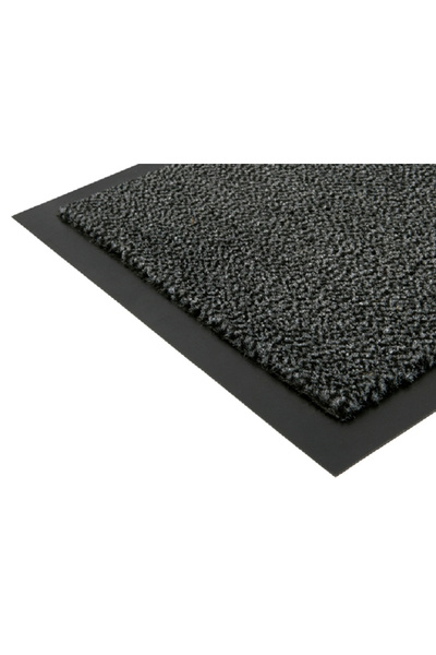 DEKOSET 80 X 120 cm Gray Doormat (Door Front Moisture Absorbing Mat)