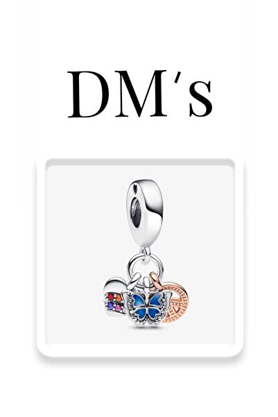 DM’s Silver Mini 3’lü Kelebek,Barış Gümüş Charm’ı