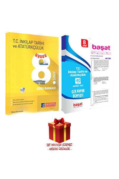 Pandül Yayınları Pandül 8. Sınıf T.C. İnkılap Tarihi ve Atatürkçülük Soru Bankası+ Yaprak Test