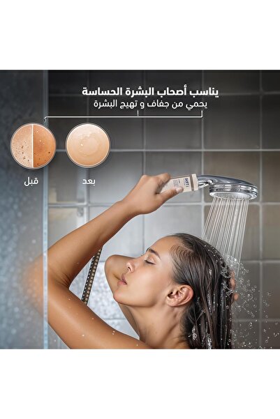genernic SH!FT Forest Scent Vitamin C Shower Filter Kit (Main + Mini Filter and Easy-Install Shower Head)