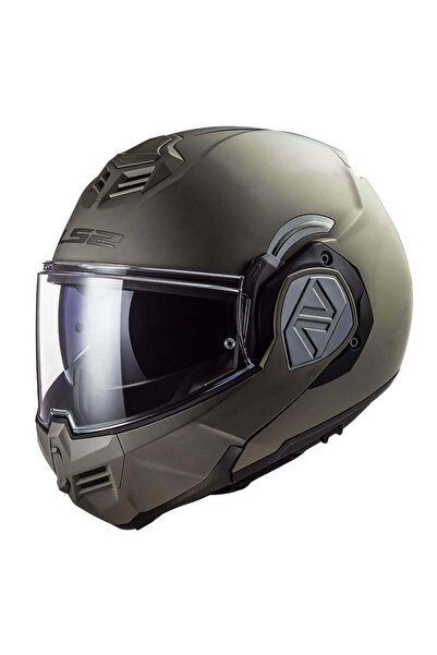 LS2 Advant Çene Açılır Motosiklet Kaskı Kum Mat