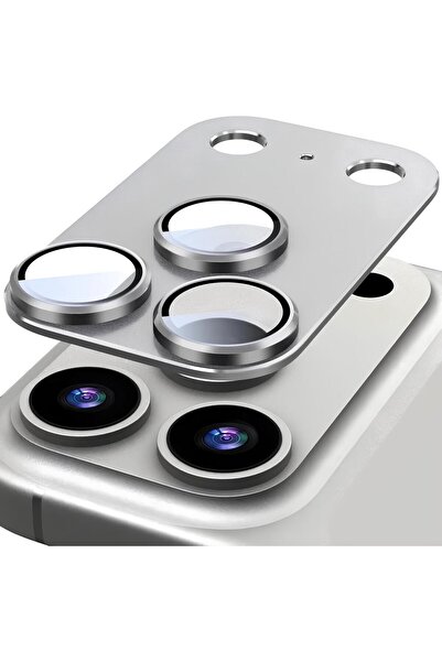 Nezih Case Apple iPhone 17 Pro Uyumlu Tam Kaplayan Kamera Lens