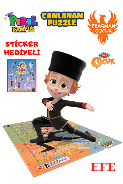 TRT ÇOCUK PIRIL Pırıl Canlanan Puzzle - Efe Kafkas