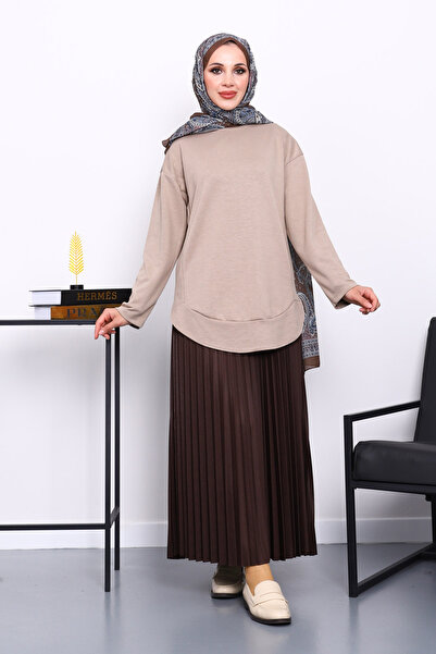 İmajButik Mink Crew Neck Modal Sweat