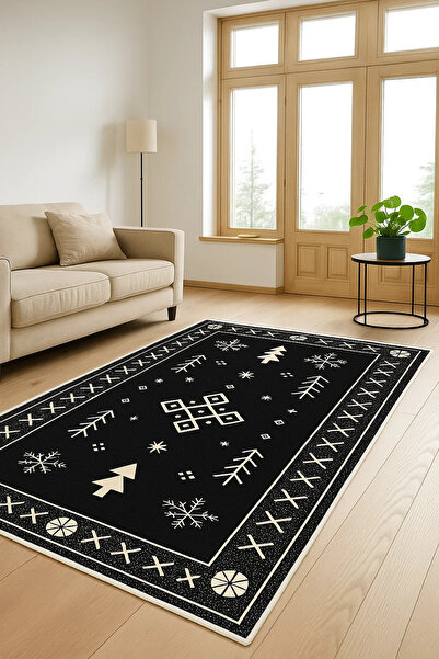 Olverno Home Makinede yıkanabilir kaymaz taban leke tutmaz dijital mutfak hal...