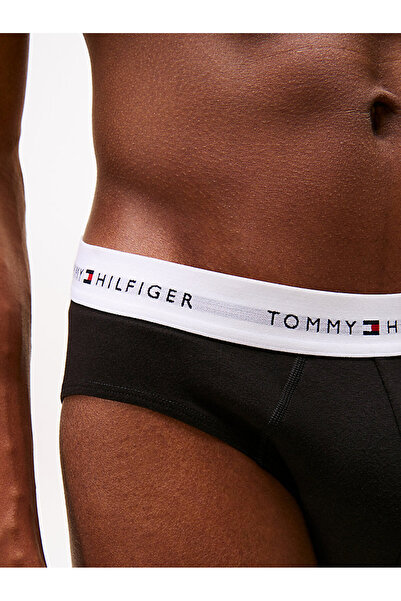 Tommy Hilfiger Erkek Siyah 3'lü Slip Paketi
