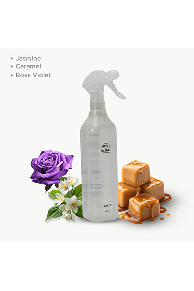 RAHAL بخاخ أبيض - معطر جو ومفروشات
