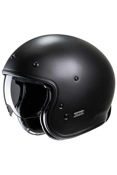 HJC V31 Açık Motosiklet Kaskı Semi Flat Siyah