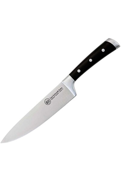 Carl Schmidt Sohn Herne chef's knife, 037871, 20 cm, black handle, gift box
