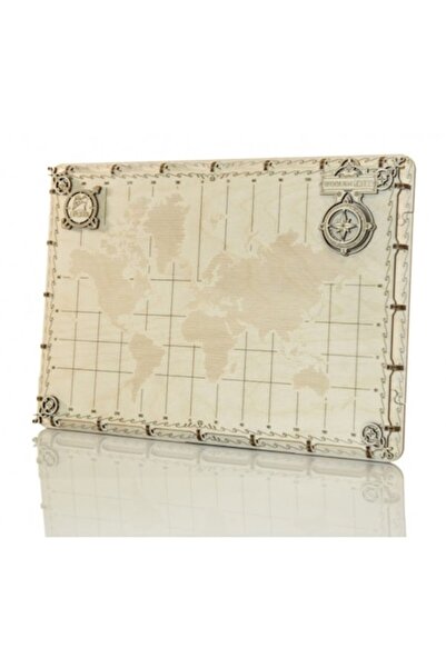 OEM 3D Wooden Puzzle, 40 pieces - World Map (points)