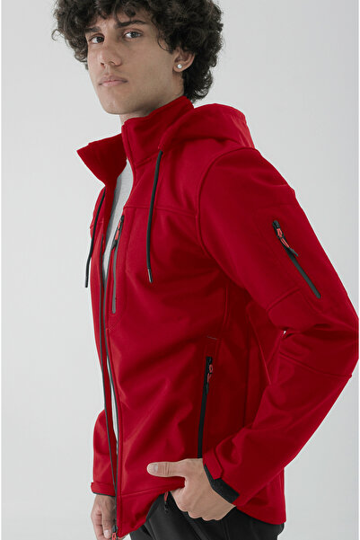 Longberg Men's Removable Hood Trio Softshell Jacket