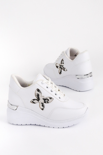 Mamito Ayakkabı Mdl 490 Butterfly Sequin Sneakers