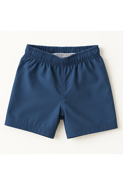 My-o Boy's Light Navy Blue Swim Shorts