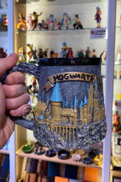 Kingdom of 3D Harry Potter Hogwarts Themed Mug, Harry Potter Gift 3D Mug