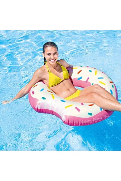 Perfect Product Giant Donut Swim Ring, 107 cm