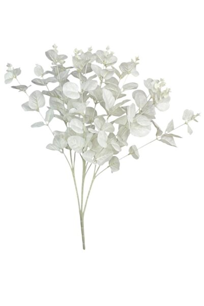 Nettenevime زهرة اصطناعية بيضاء من الأوكالبتوس، ترتيب زهور الأوكالبتوس