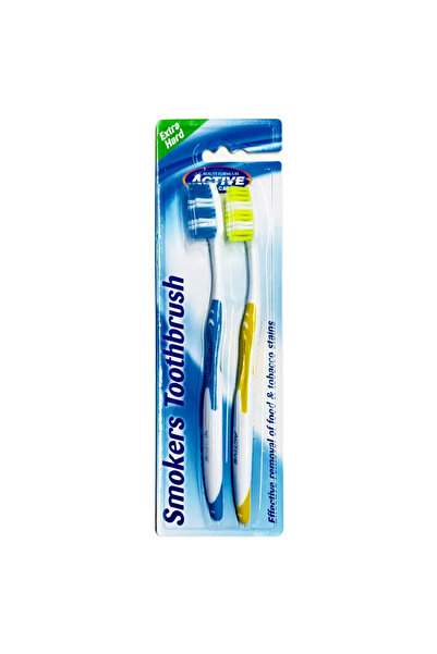 BEAUTY FORMULAS Beauty Formula Smokers Toothbrush 2 Pk.Ex.Hard