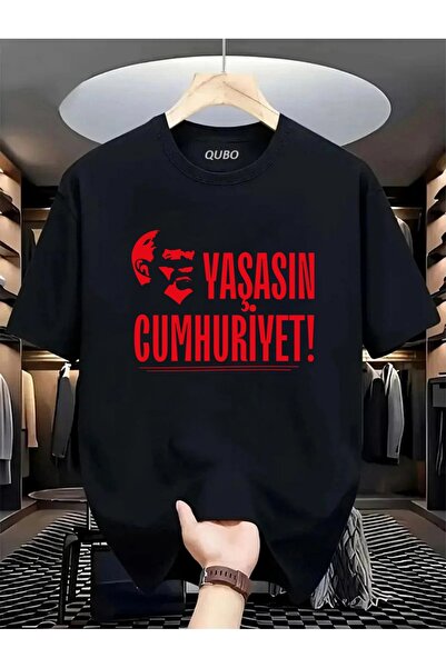 TİMİSİVA Μπλουζάκι Unisex oversized 10 NOV4 με τύπωμα από βαμβακερό λαιμόκοψη...
