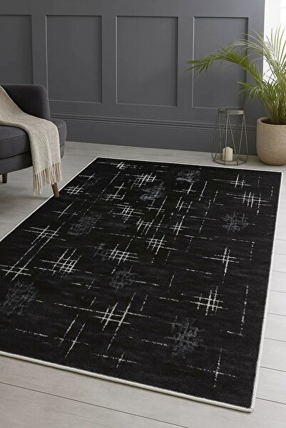 Olverno Home Makinede yıkanabilir kaymaz taban leke tutmaz dijital mutfak halısı salon halısı ve yolluk