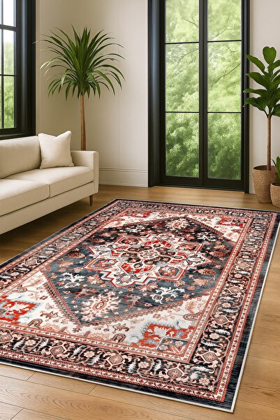 Olverno Home Makinede yıkanabilir kaymaz taban leke tutmaz dijital mutfak hal...