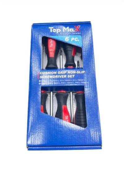 CAR TOP MAX 6-Piece Taiwanese Screwdriver Set