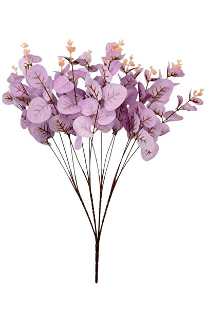 Nettenevime Yapay Çiçek Lila Okaliptus Aradal Arajman Çiçeği Eucalyptus