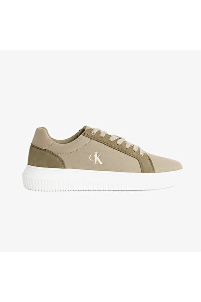 Calvin Klein Canvas Erkek Yeşil Sneaker