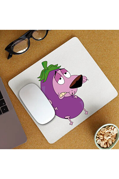 OEM Mousepad Courage the Cowardly Dog Eggplant Cartoon