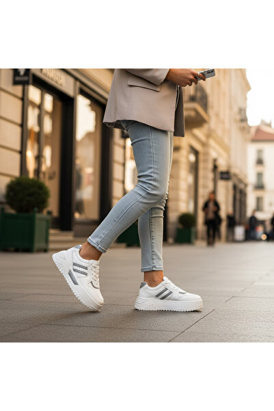 dehaine Adidasi dama causal din piele ecologica, Aurora Step, 2301