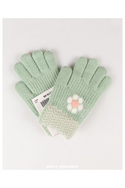 PIECE SIGNATURE 95% Acrylic 5% Elastane, Girls' Gloves (4-8 Years Old)