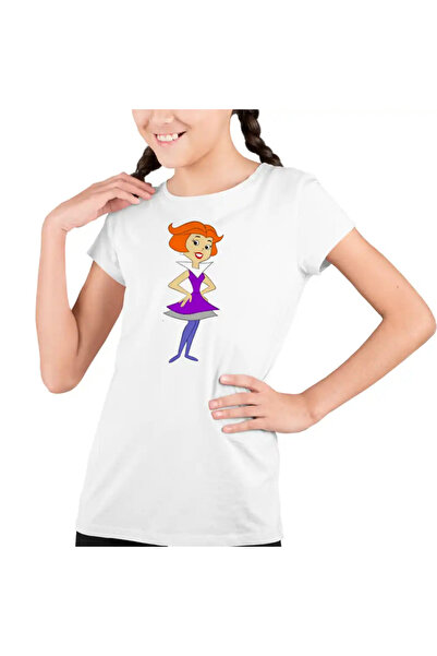 OEM Tricou Copii Fete Familia Jetson Jane Mama Desene SF