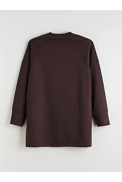 LC Waikiki Γυναικείο φούτερ με λαιμόκοψη Oversize