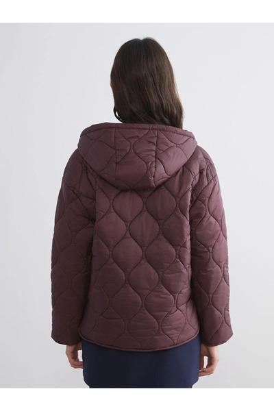 LC Waikiki Kapüşonlu Kapitone Kadın Şişme Mont