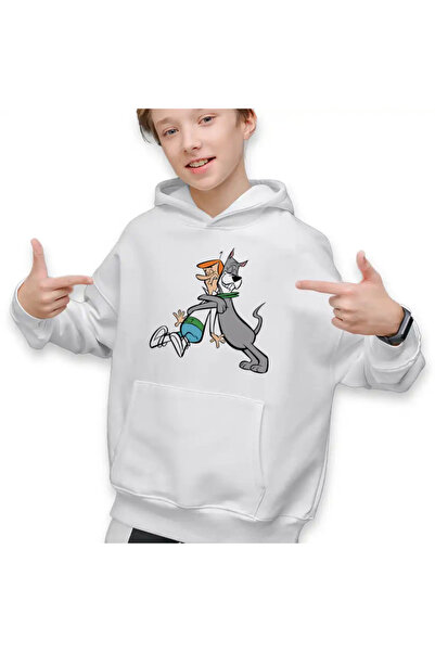 OEM Kids Boys' Sweatshirt The Jetson Family George Astro Puppy